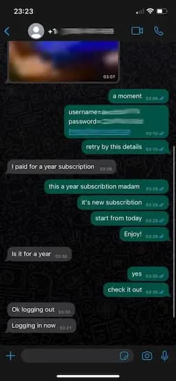 Client review screenshot 1