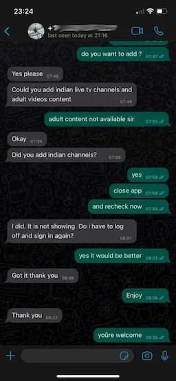 Client review screenshot 5