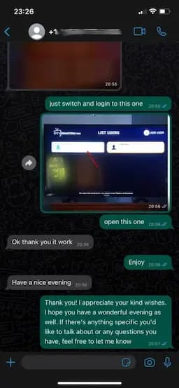 Client review screenshot 2